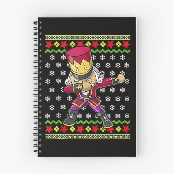 Item preview, Dabbing Nutcracker Ugly Christmas Pattern Gift designed and sold by KendraHenke.