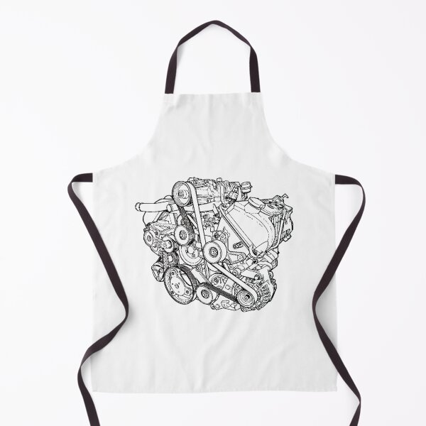 Item preview, Engine Blueprint Black designed and sold by Auto-Prints.