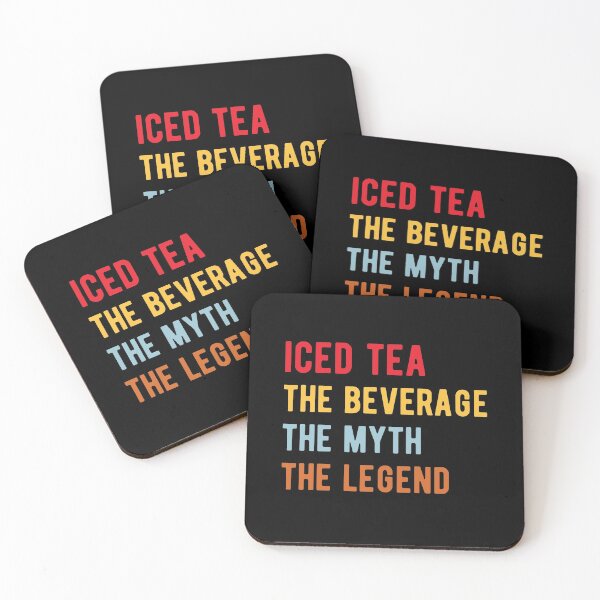 Item preview, Iced Tea The Beverage The Myth The Legend Retro Vintage designed and sold by MSA-42.