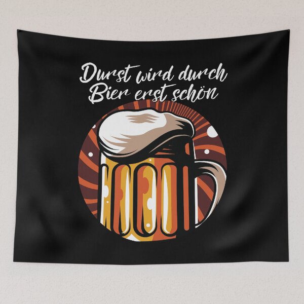 Item preview, Wirtshaus Thirst Only Makes Drinking Beer Nicely designed and sold by Two Left Hands Design.