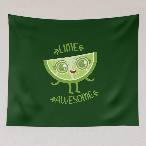Item preview, Lime awesome Good Kawaii lime designed and sold by KawaiiPark.