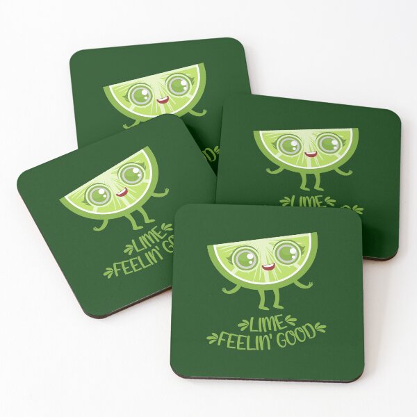 Item preview, lime feeling good Kawaii lime designed and sold by KawaiiPark.