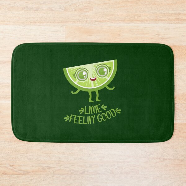 Item preview, lime feeling good Kawaii lime designed and sold by KawaiiPark.