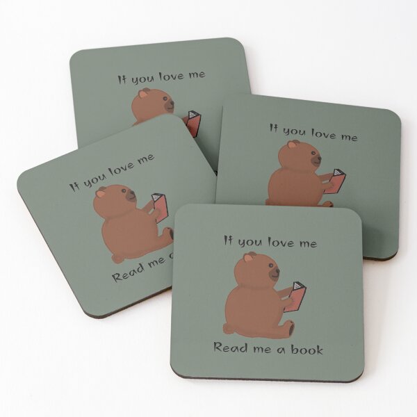 Item preview, If you love me read me a book  designed and sold by Antiope33.
