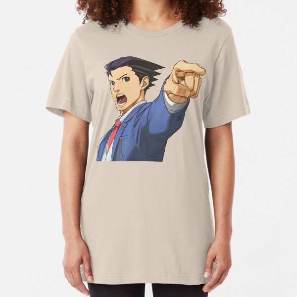 Phoenix Wright - Ace Attorney Slim Fit T-Shirt