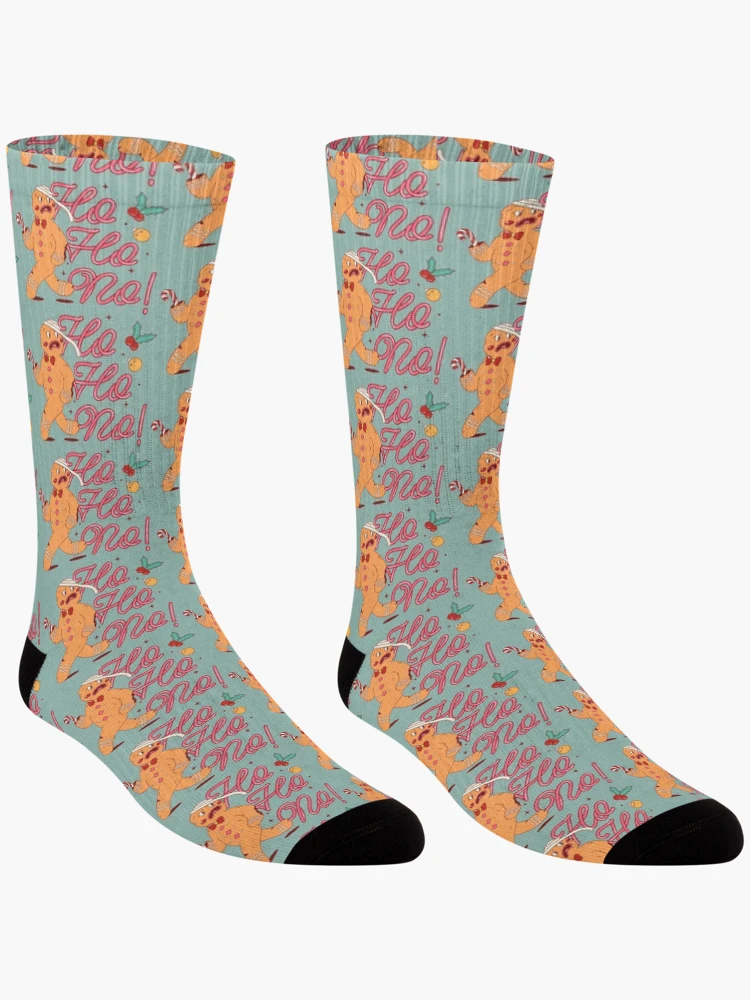 Thumbnail 3 of 5, Socks, GINGERBREAD RUNNER designed and sold by Bombastik.