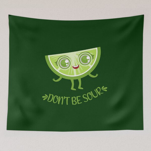 Item preview, dont be sour Kawaii lime designed and sold by KawaiiPark.