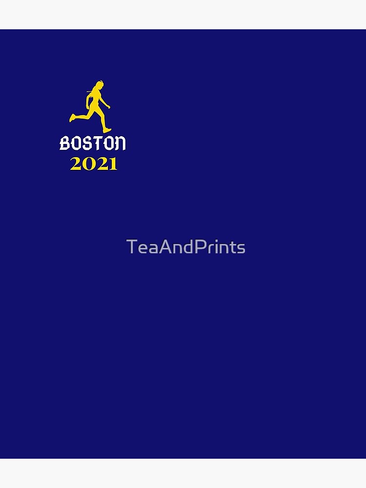 Boston Marathon 2021 Lightweight Hoodie for Sale by TeaAndPrints