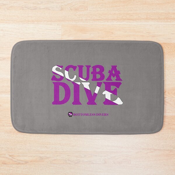 Item preview, Letras de buceo en fuente púrpura designed and sold by BottomlessDiver.
