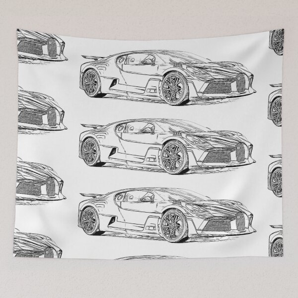 Item preview, Divo Supercar Racing Wireframe designed and sold by Auto-Prints.