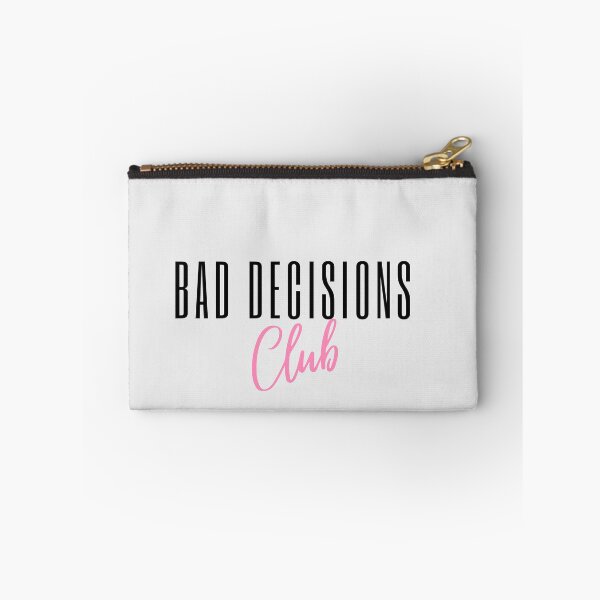 Item preview, Bad decisions club designed and sold by Nyanko-Sempai.