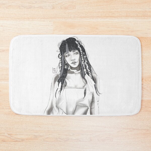 Item preview, Minnie oh my god G-idle black and white painting designed and sold by Myil.