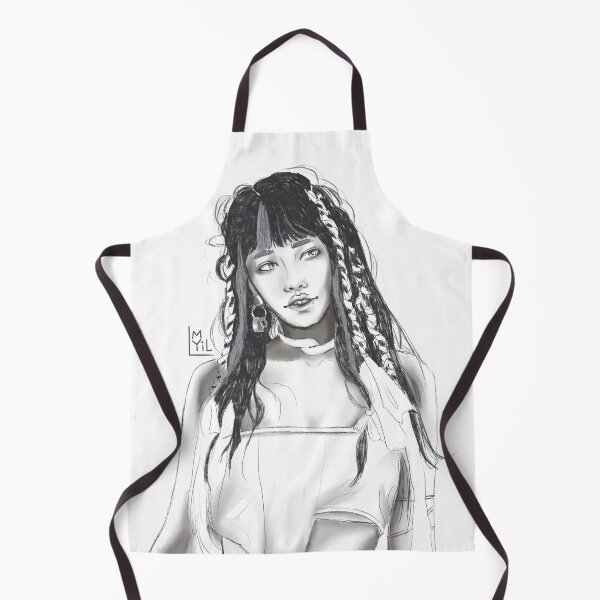 Item preview, Minnie oh my god G-idle black and white painting designed and sold by Myil.