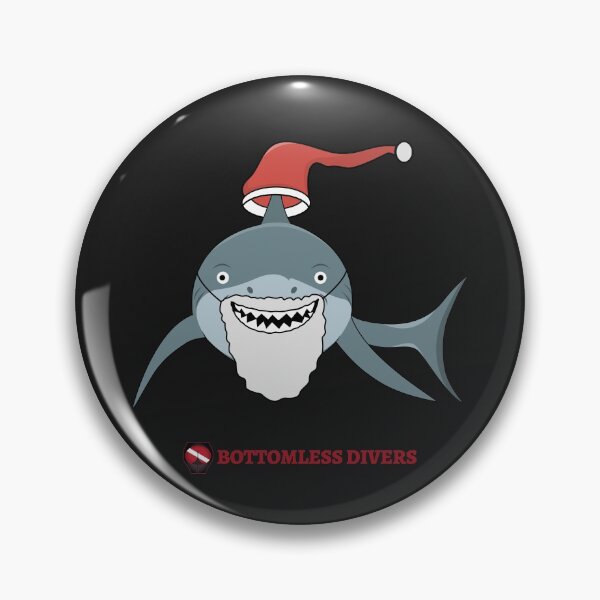 Item preview, Christmas Shark in Red Font designed and sold by BottomlessDiver.