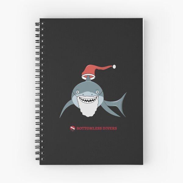 Item preview, Christmas Shark in Red Font designed and sold by BottomlessDiver.