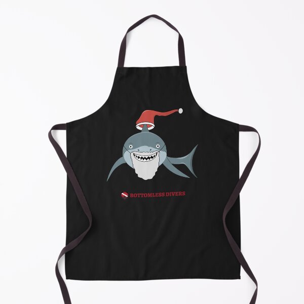 Item preview, Christmas Shark in Red Font designed and sold by BottomlessDiver.