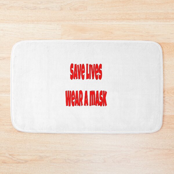Item preview, save lives wear a mask--4eights designed and sold by 4eights.