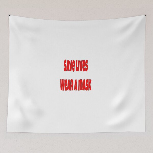 Item preview, save lives wear a mask--4eights designed and sold by 4eights.