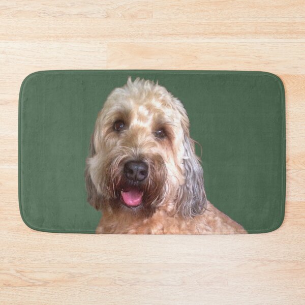 Item preview, Wheaton Terrier with Green Background designed and sold by KarenZuk.