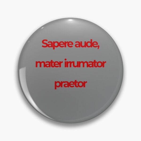 Item preview, sapere aude  designed and sold by SHP2.