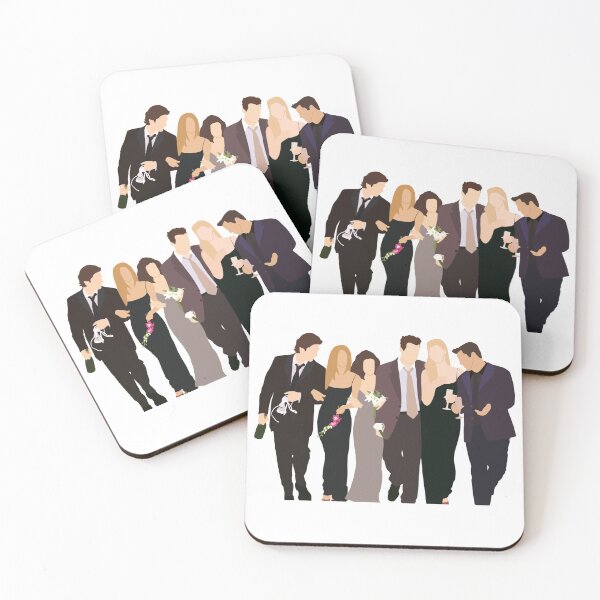 Item preview, Chandler Rachel Monica Ross Phoebe Joey sticker designed and sold by sheyenneday.