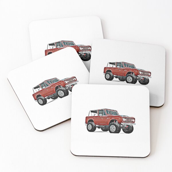 Item preview, Bronco Cartoon designed and sold by Auto-Prints.