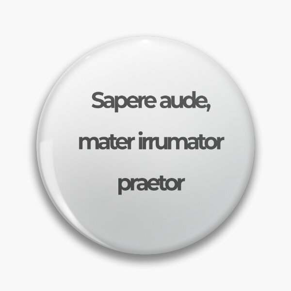 Item preview, sapere aude  designed and sold by SHP2.
