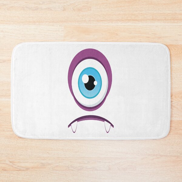 Item preview, One Eyed Purple Monster Cute Bigfoot Monsters designed and sold by ProjectX23.