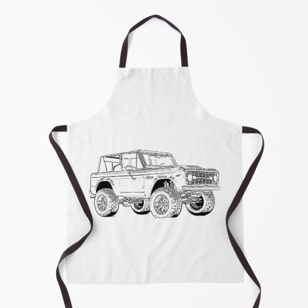 Item preview, Bronco Wireframe designed and sold by Auto-Prints.