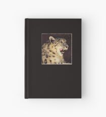 snow leopard Hardcover Journal