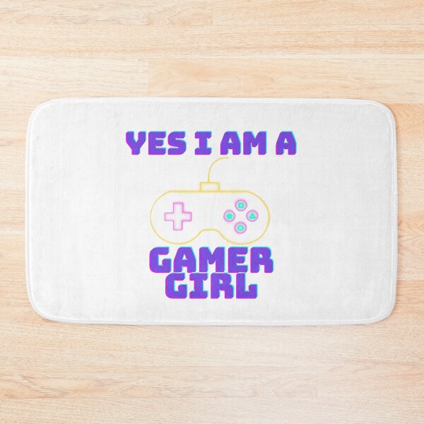 Item preview, yes i am a gamer girl designed and sold by JocelynCrafts.