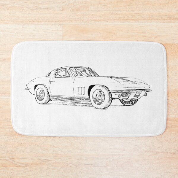Item preview, Corvette Stingray Wireframe designed and sold by Auto-Prints.