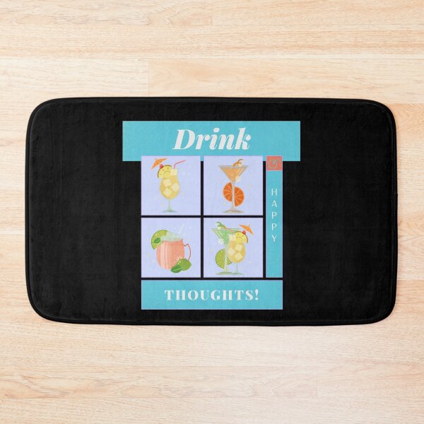 Item preview, Drink Happy Thoughts designed and sold by Zurickdesigns.