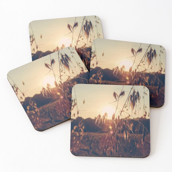 Item preview, Golden Hour- Sunset Over a Wheat Field designed and sold by Dan Shachar.