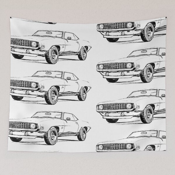 Item preview, Camaro 69 Wireframe designed and sold by Auto-Prints.