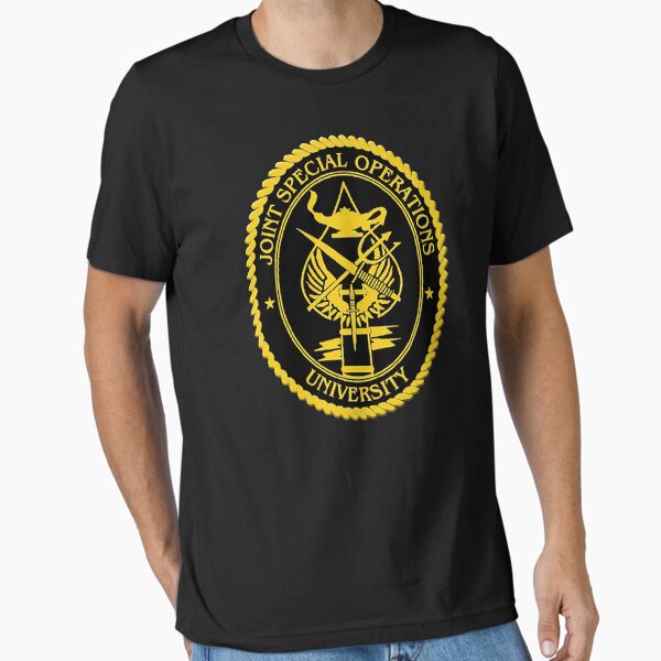 Vista previa del artículo con la obra «Joint Special Operations University Emblem», diseñado y vendido por mindwerkz.