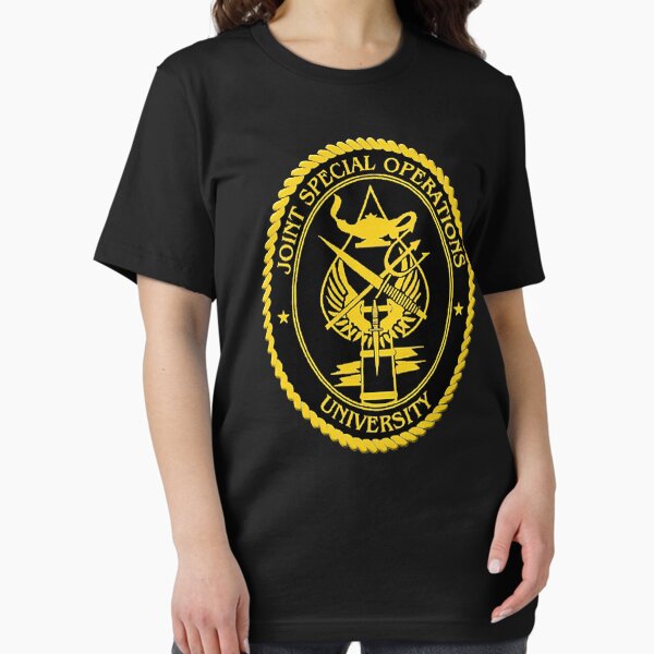 Vista previa del artículo con la obra «Joint Special Operations University Emblem», diseñado y vendido por mindwerkz.