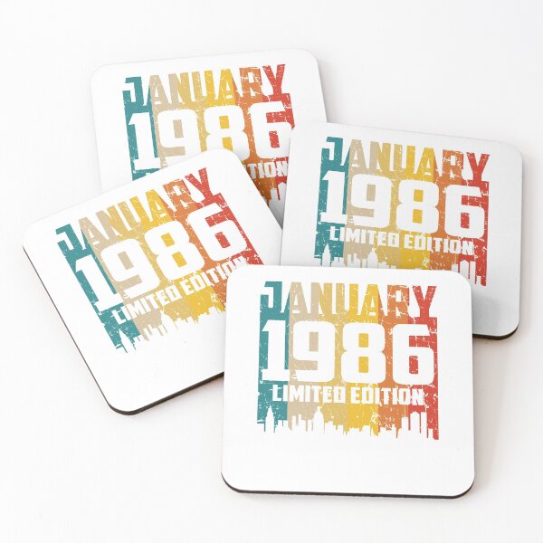 Aperçu de l'œuvre Anniversaire mari épouse janvier 1986 cadeau créée et vendue par Renergie.