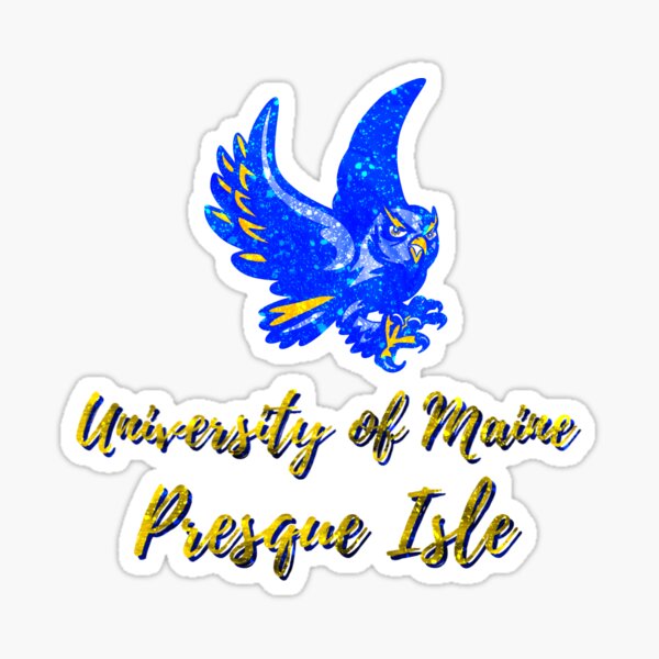 Item preview, Glitter University of Maine Presque Isle (1) designed and sold by ConceptualClub.