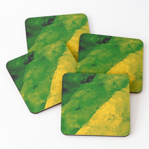 Item preview, Green and Yellow Rock Pattern designed and sold by KRBailey.
