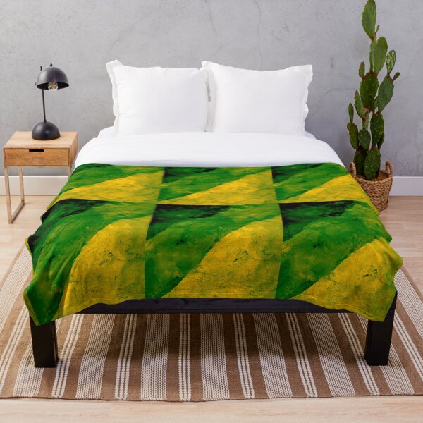 Aperçu de l'œuvre Motif de roche verte et jaune créée et vendue par KRBailey.