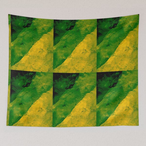 Item preview, Green and Yellow Rock Pattern designed and sold by KRBailey.