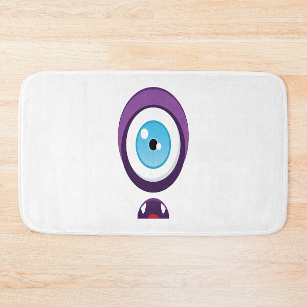 Item preview, One Eyed Purple Monster Cute Bigfoot Monsters designed and sold by ProjectX23.