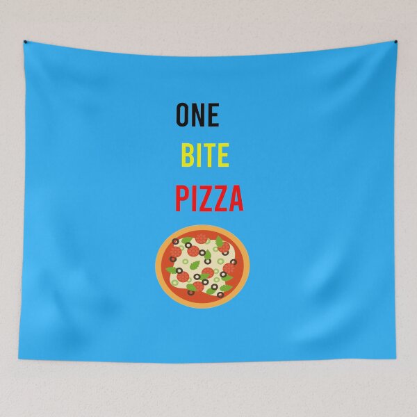 Item preview, Blue One Bite Pizza designed and sold by DamaliePierre.