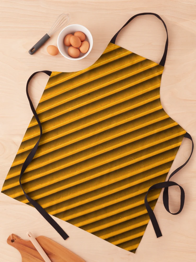 Thumbnail 1 of 6, Apron, Yellow Railing Pattern designed and sold by Jozy-Merch.