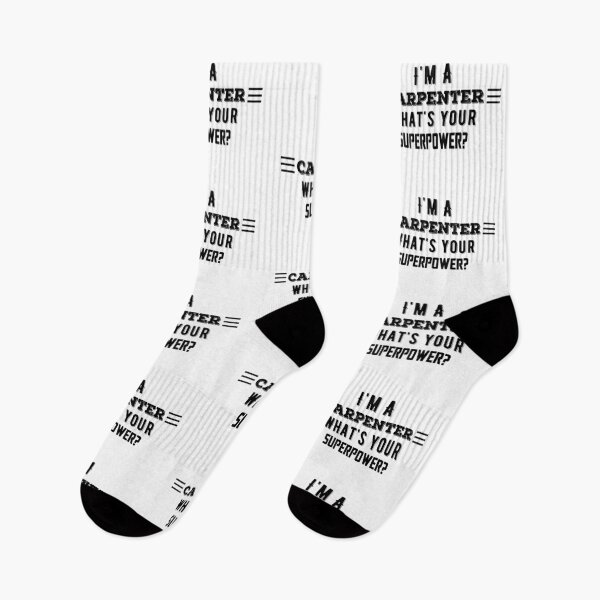 Item preview, I'm A Carpenter What's Your Superpower? Funny Quote designed and sold by AritraSur.