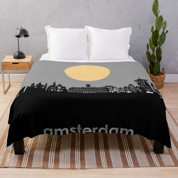 Item preview, amsterdam skyline minimal designed and sold by BekimART2.