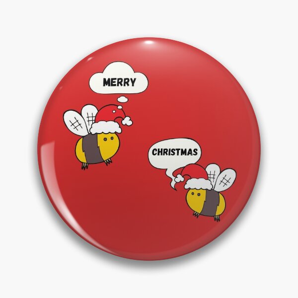 Item preview,   Christmas Bee with Christmas greetings  designed and sold by Bubblegirl17.