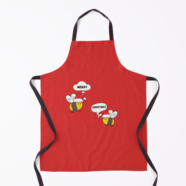 Item preview, Christmas Bee with Christmas greetings designed and sold by Bubblegirl17.