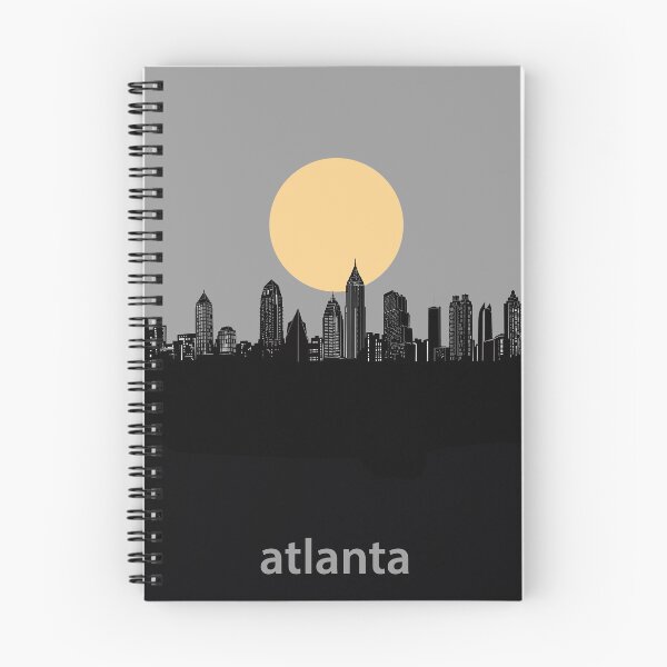 Item preview, atlanta skyline minimal designed and sold by BekimART2.